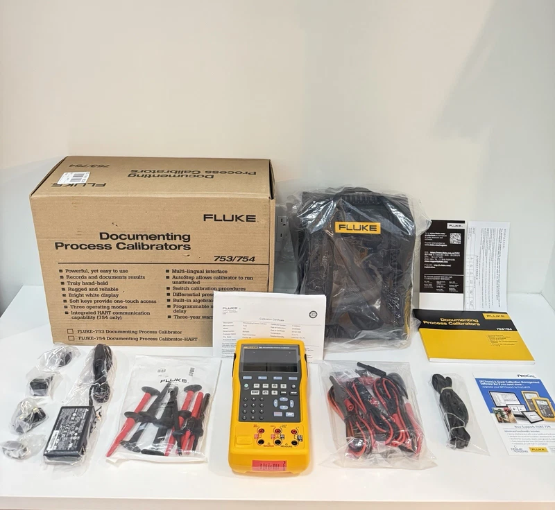 FLUKE 753 DOCUMENTING PROCESS CALIBRATOR (NEW FACTORY SEALED) CALIBRATED 2025 2 Fluke753 0