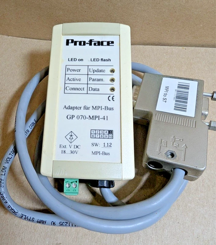 PROFACE GP070-MPI-41 / GP070MPI41 MPI to S7 Adapter Module (Excellent/Light Use) 2 GP070 MPI 41 0