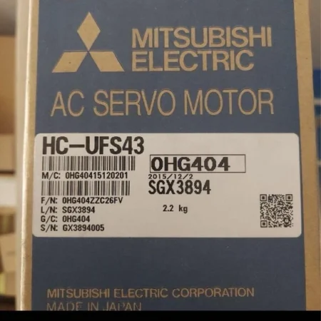 NEW / MITSUBISHI HC-UFS43 Servo Motor