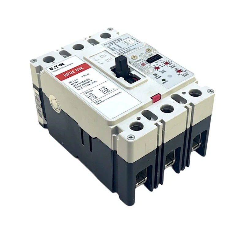 Eaton HFDE322532 3P 225A 600V Circuit Breaker w/LSI Trip Unit 2 HFDE322532 0