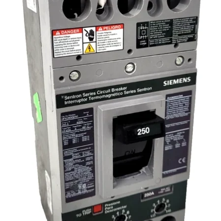 HFXD63B250 Siemens 250 Amp 600 Volt Circuit Breaker - Next Day Option - New