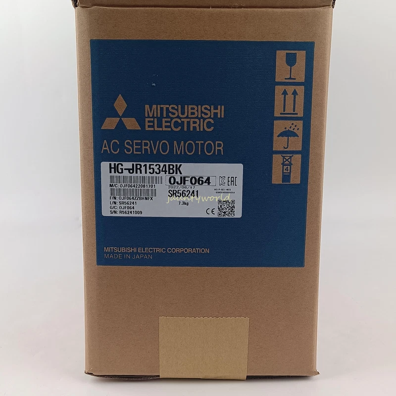 1PC NEW Mitsubishi servo motor HG-JR1534BK 2 HG JR1534BK 0
