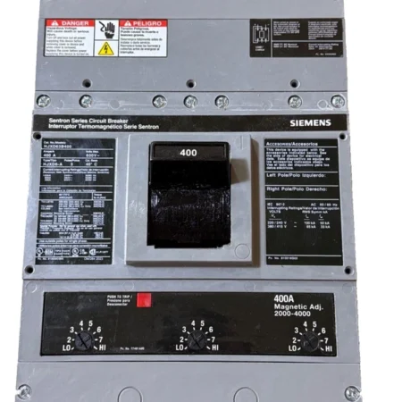 NEW Siemens HJXD63B400 3p 600v 400a 65k Sentron Circuit Breaker !! WITH FLAW !!