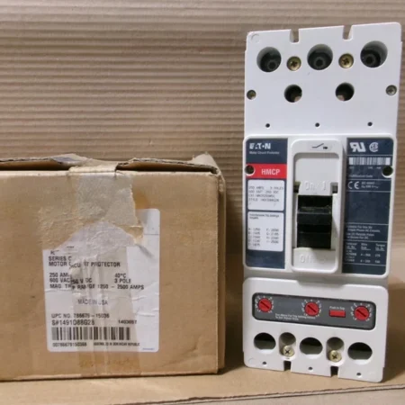 NEW Eaton Cutler Hammer HMCP HMCP250W5C 3 Pole 250 Amp 600V Circuit Breaker NOB