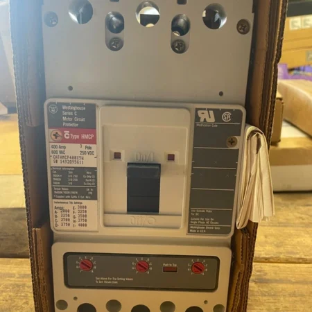 NEW Westinghouse Motor Circuit Protector SeriesC HMCP400X5W 400 amp 600 V 3 pole