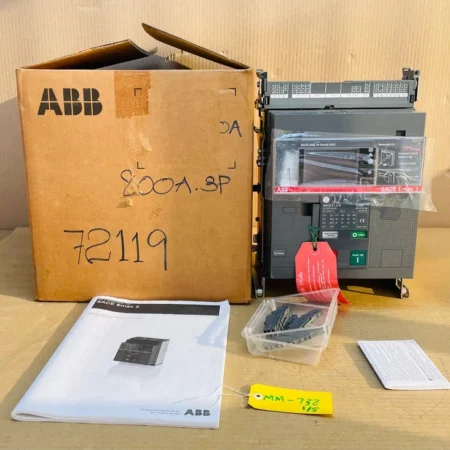 ABB SACE Emax 2 E1.2 N Circuit Breaker 800 Amps 3 P With Ekip Hi-Touch ESIG