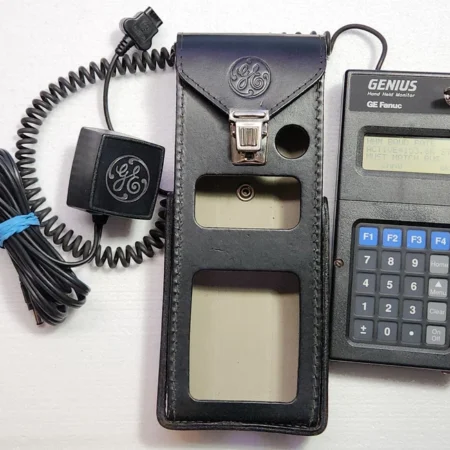 GE Fanuc IC660HHM501E Genius Hand Held Monitor New Cells Case Charger