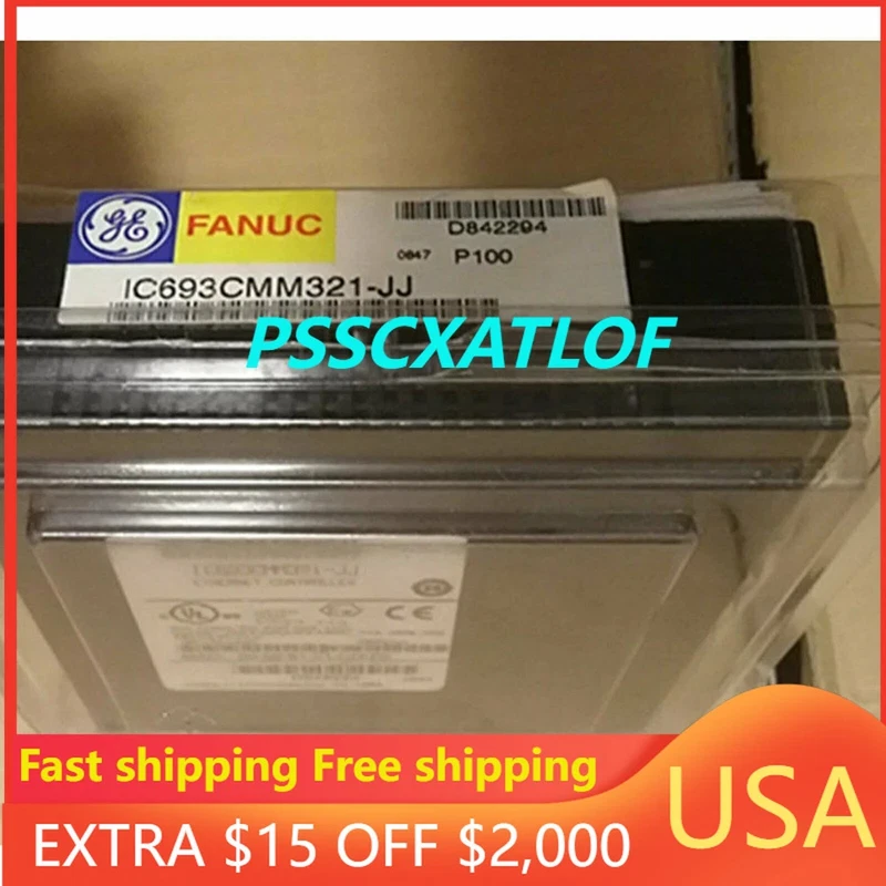 FANUC IC693CMM321-JJ Ethernet Controller Module New One Fast Ship US Free TAX 2 IC693CMM321 JJ 0