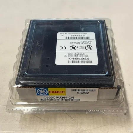 GE Fanuc IC693CPU364-CH CPU With 240K User Mem and Ethernet Comm New NIB Sealed