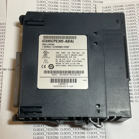 GE Fanuc IC695CPE305-ABAL 1 Ethernet, 1 Serial
