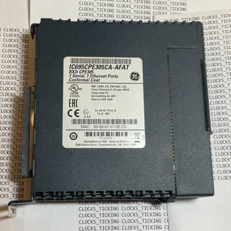 4x GE Fanuc IC695CPE305CA-AFAT 1 Ethernet, 1 Serial
