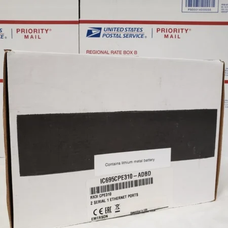 EMERSON GE FANUC RX3i CPE310 IC695CPE310 CPU Two Serial, One Ethernet Port