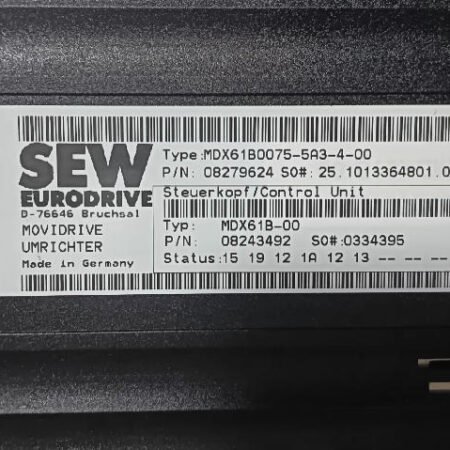 SEW frequency converter MDX61B0075-5A3-4-00