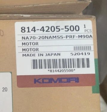 Komori Servo Motor NA70-20NAMSS-PRF-M90A