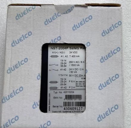 DUELCO safety relay NST-2004F