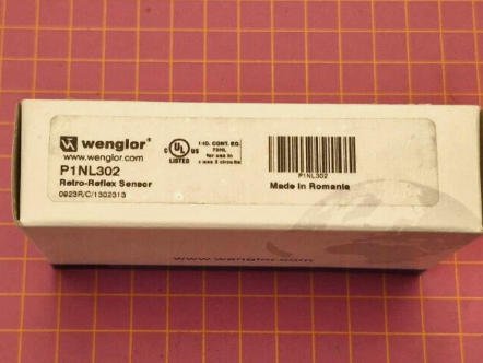 Wenglor P1NL302 retro-reflective photoelectric sensor