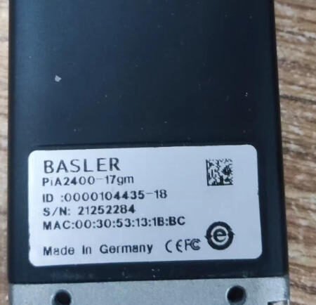 BASLER Industrial Camera PIA2400-17GM