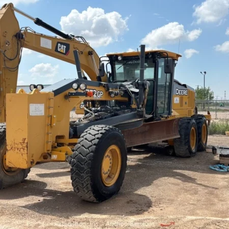 2015 John Deere 772GP AWD Motor Grader 14' Moldboard Ripper AC Cab -Parts/Repair