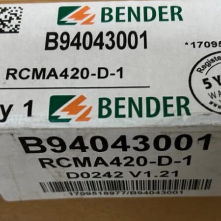 BENDER Insulation tester RCMA420-D-1