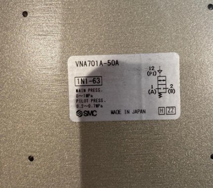SMC VNA701A-50A air-hydro circuit