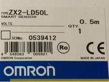Omron Brand New Laser Sensor ZX2-LD50L