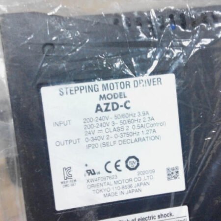 Oriental Motor AZD-C Stepping Motor Driver