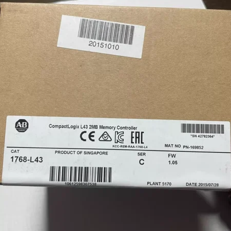 ALLEN BRADLEY 1768-L43 Compactlogix Controller Module