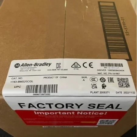 ALLEN BRADLEY 1783-BMS20CGL Port Managed Ethernet Switch