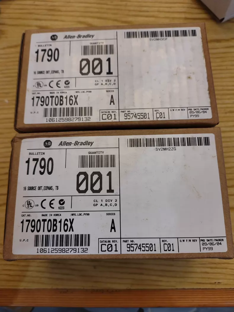 ALLEN BRADLEY 1790T0B16X Compact Block LDX Expansion Unit 2 1790T0B16X 1765855774816