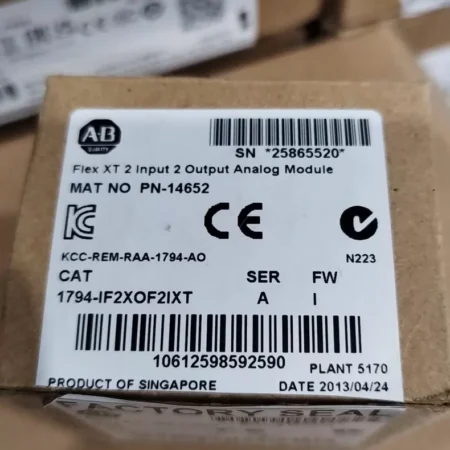 ALLEN BRADLEY 1794-IF2XOF2IXT Analog Combination Module