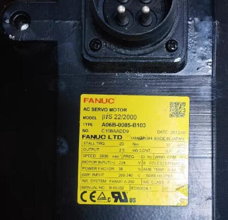 FANUC servo motor A06B-0085-B403
