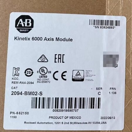 Allen-Bradley 2094-BM02-S Integrated Axis Module