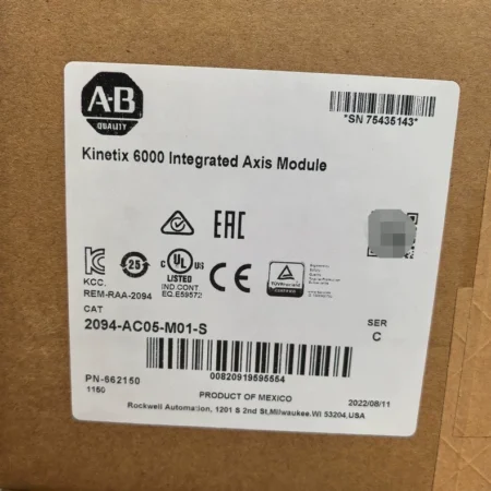 ALLEN BRADLEY 2094-AC05-M01-S Power supply Servodrive