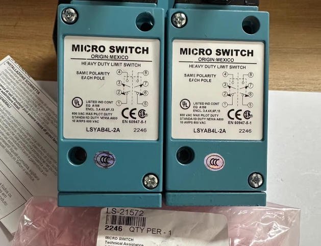 HONEYWELL LSYAB4L-2A Limit switch 2 220a3d11 a826 43de a34a 47da53f105d7