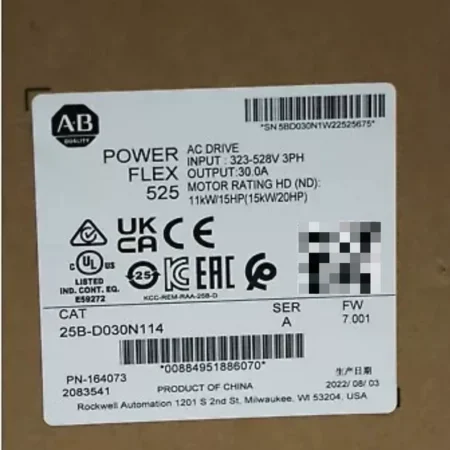 Allen-Bradley 25B-D030N114 AC Drive