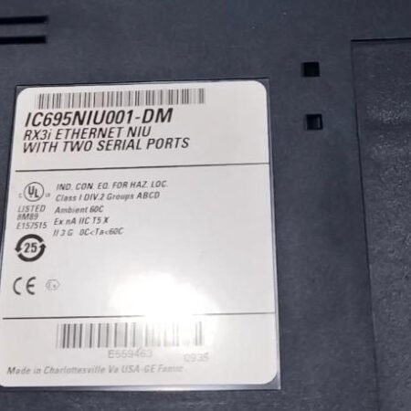 GE FANUC IC695NIU001-DM ETHERNET MODULE