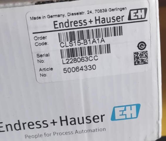 Endress+Hauser CLS15-B1A1A Analog Conductivity Sensor 2 35ee5df0 f2a2 4358 a6e7 0eefc33fce01