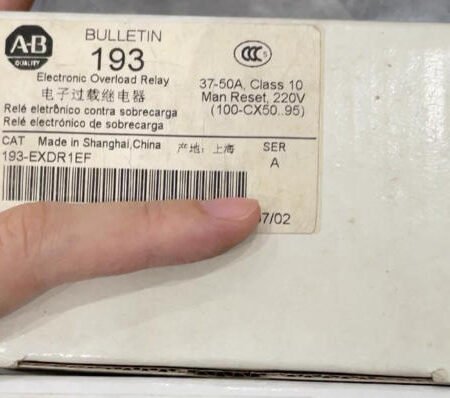 ALLEN BRADLEY relay 193-EXDR1EF