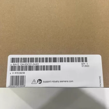 SIEMENS TP700 COMFORT TOUCH PANEL 6AV2124-0GC01-0AX0