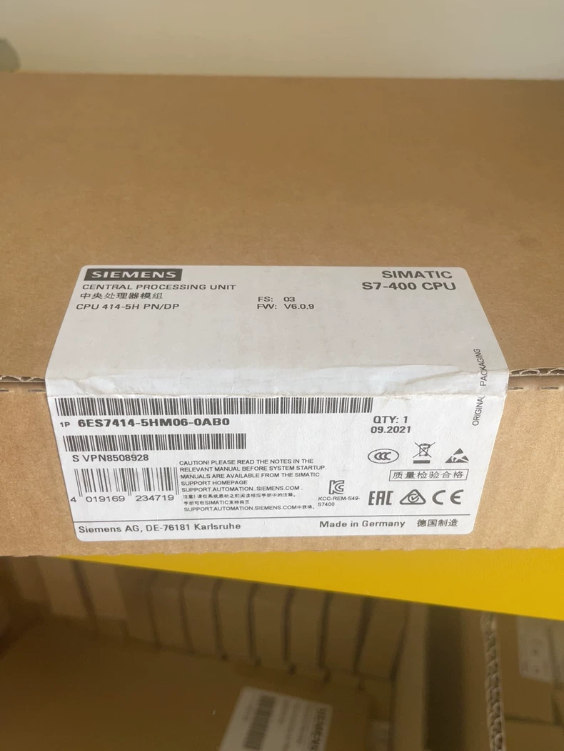 SIEMENS 6ES7414-5HM06-0AB0 MODULE 2 6ES7414 5HM06 0AB0 1766041064012
