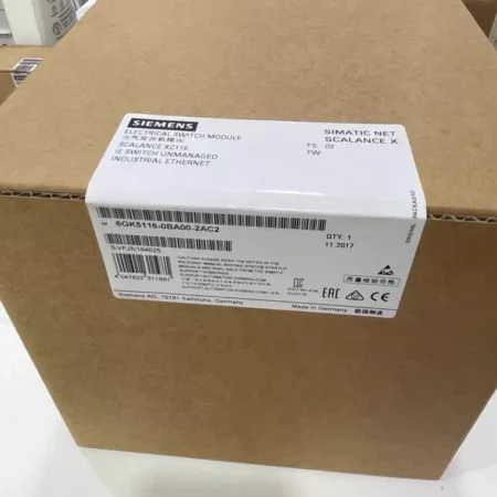 SIEMENS ethernet switch 6GK5116-0BA00-2AC2