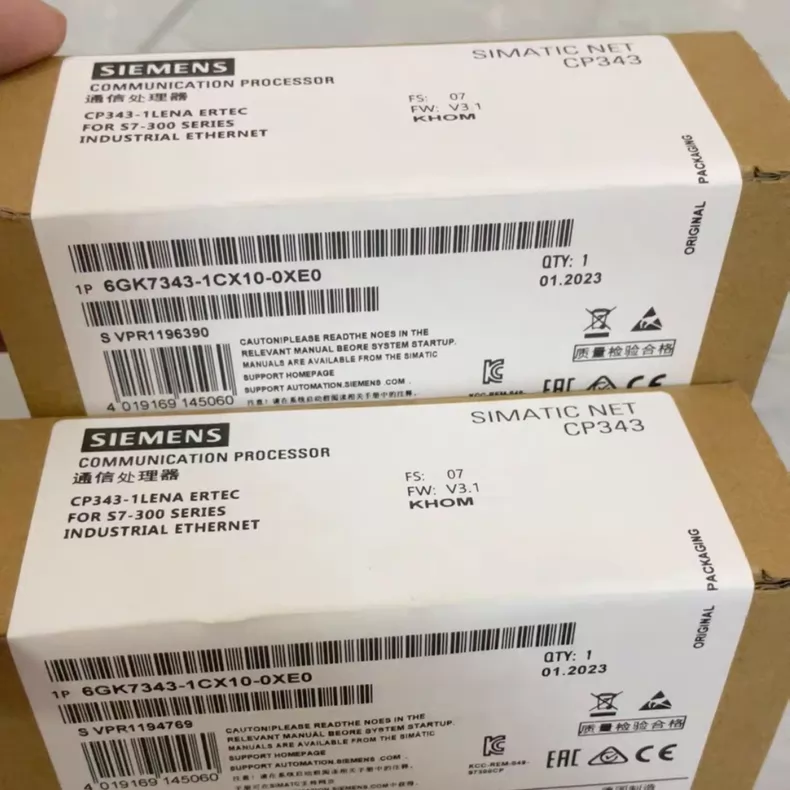 SIEMENS 6GK7343-1CX10-0XE0 module 2 6GK7343 1CX10 0XE0 1766020302300