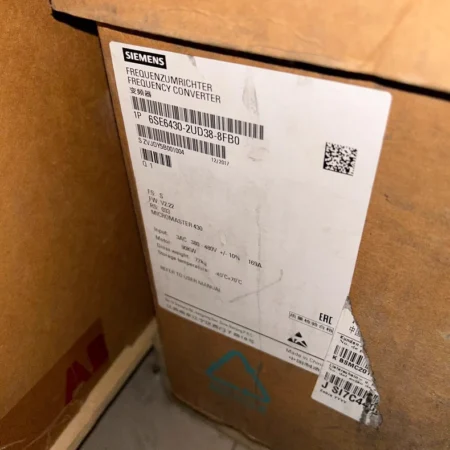 SIEMENS 6SE6430-2UD38-8FB0 Frequency Converter
