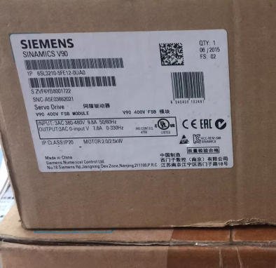 SIEMENS 6SL3210-5FE12-0UA0 SERVO DRIVE