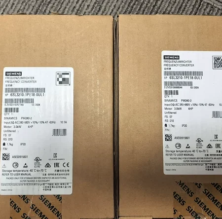 SIEMENS 6SL3210-1PE18-0UL1 Power Module