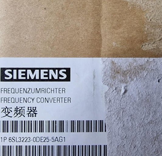 SIEMENS 6SL3223-0DE25-5AG1 Frequency Inverter 2 6SL3223 0DE25 5AG1
