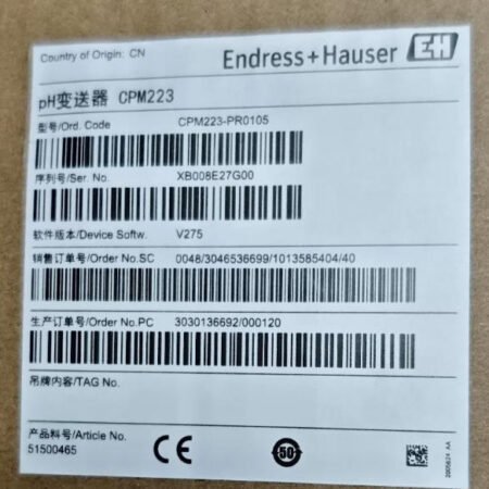 Endress+Hauser CPM223-PR0105 Transmitter