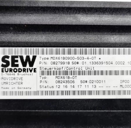 SEW EURODRIVE MDX61B0900-503-4-0T - Movidrive