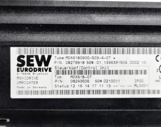 SEW EURODRIVE MDX61B0900-503-4-0T - Movidrive 2 9c7aad90 0152 4448 8c15 f16873a87a07