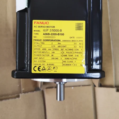 FANUC servo motor A06B-2205-B100